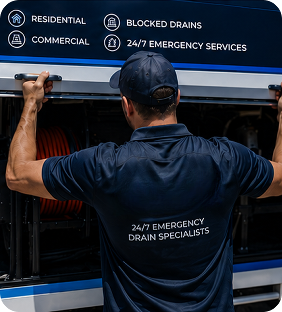 Licensed blocked drain plumber servicing a Manly home